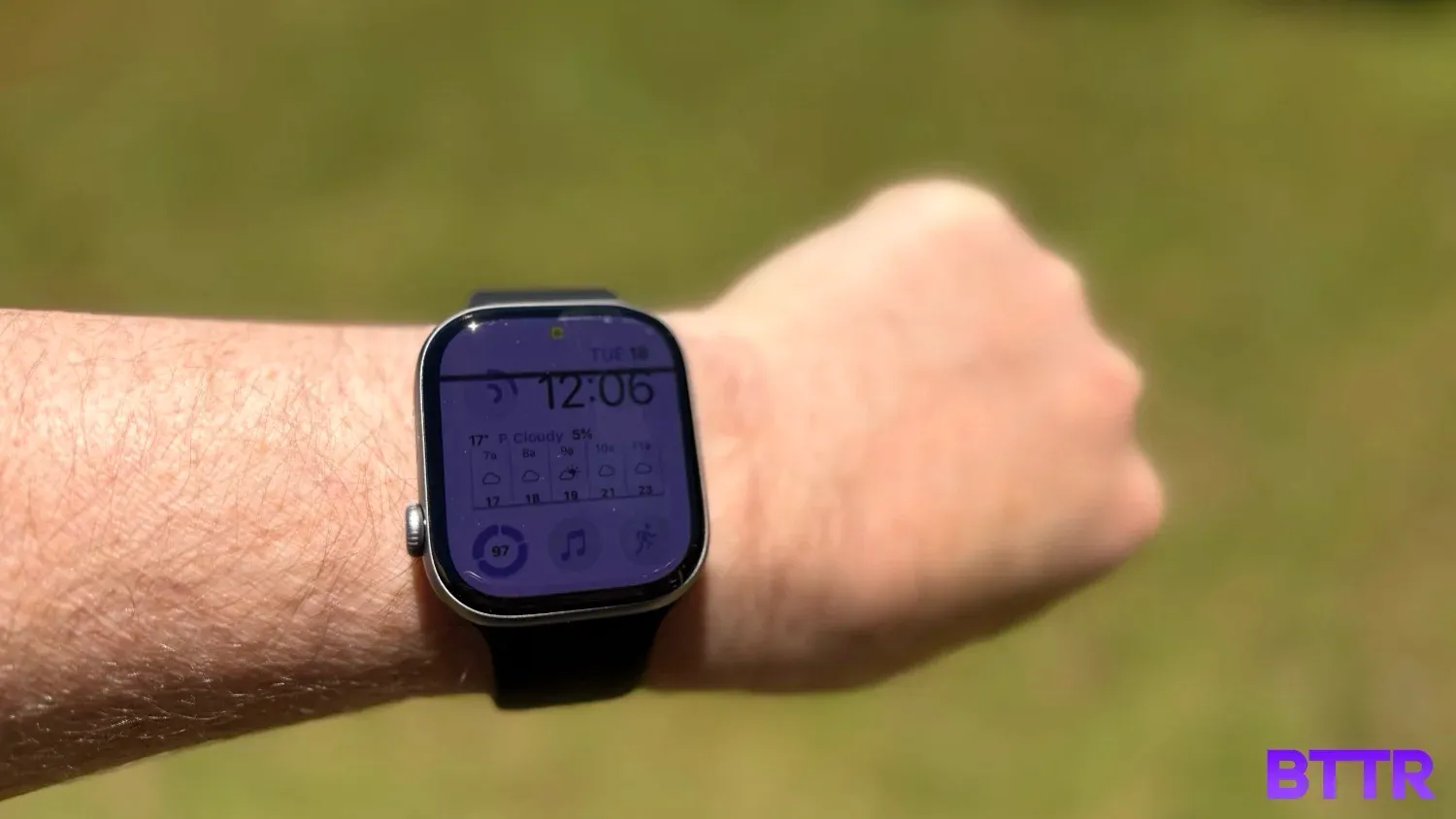 The Apple Watch Series 11 on my wrist