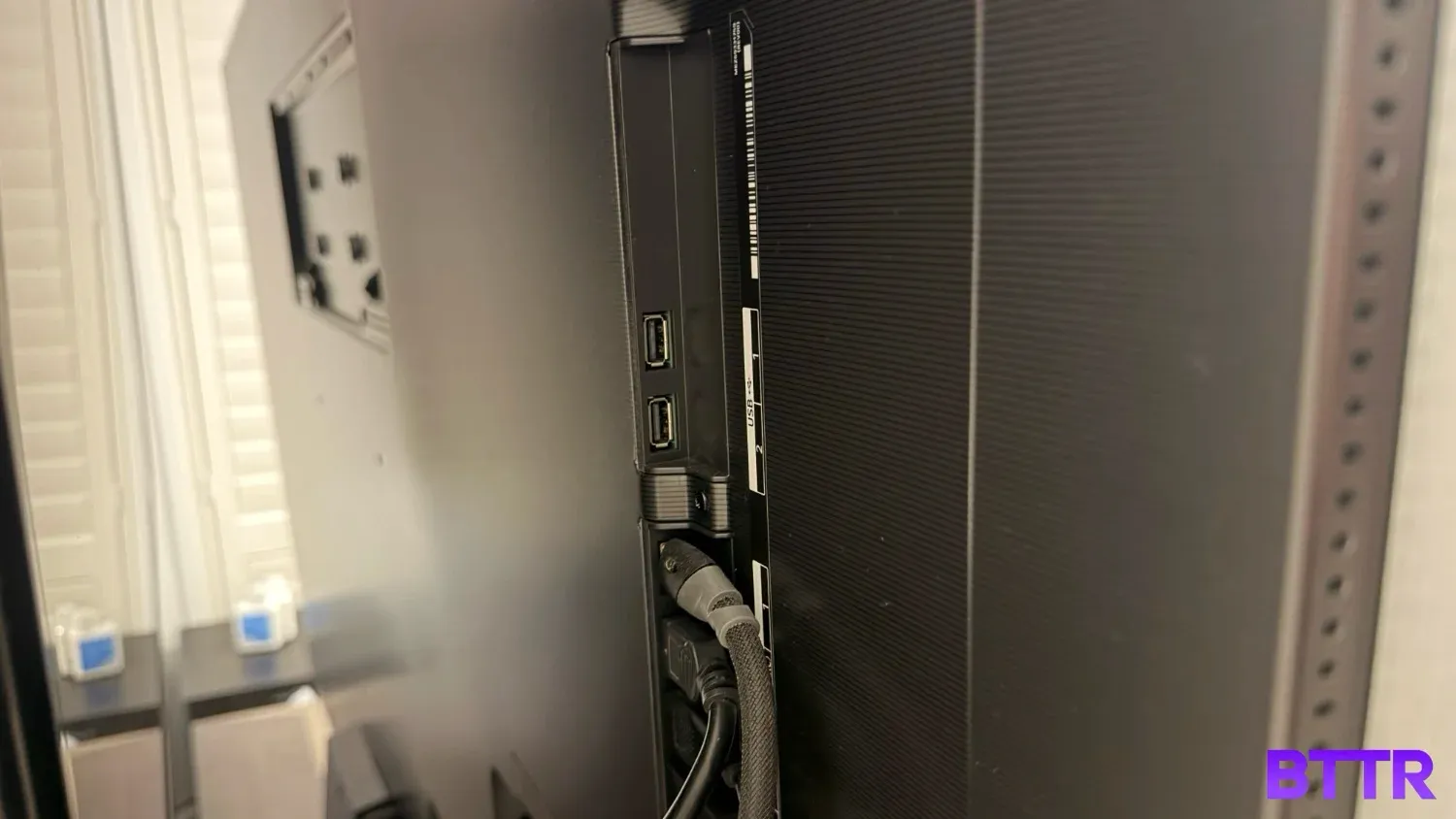 The back of the OLED G5 from LG