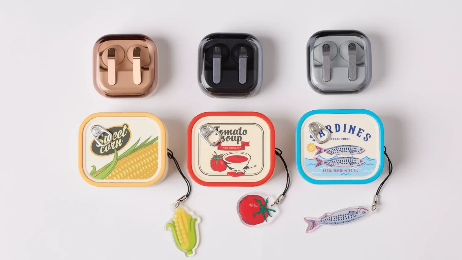 The new Galaxy Buds4 with some fancy new cases