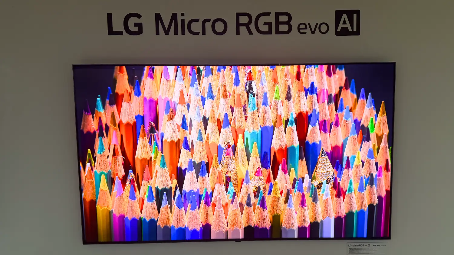 LG's MicroRGB evo AI TV
