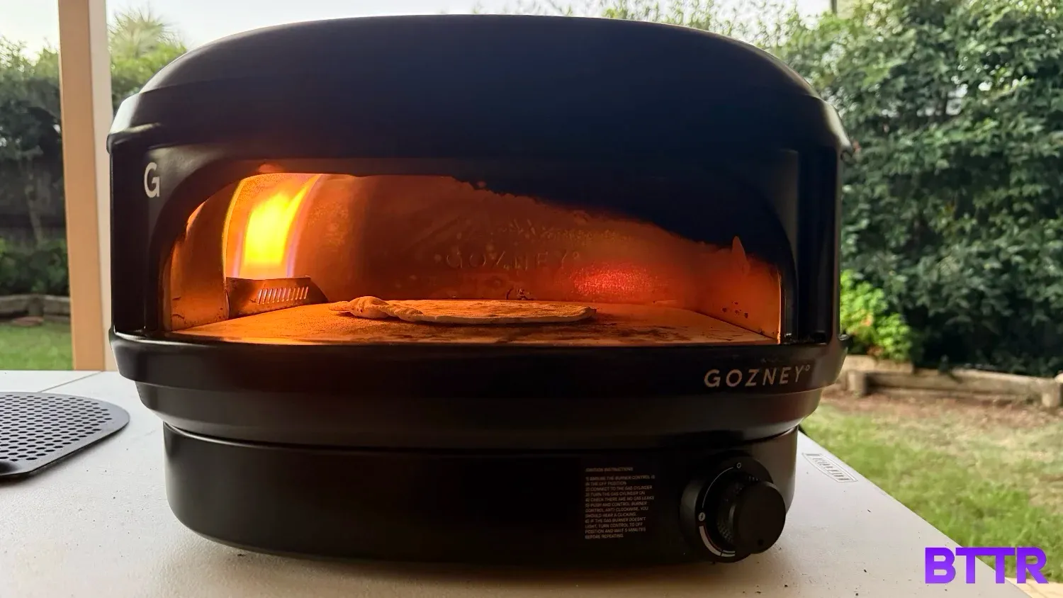 Cooking flatbread on the Arc Lite