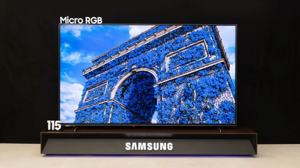 Samsung's 115-inch Micro RGB TV arrives in December for $42,999