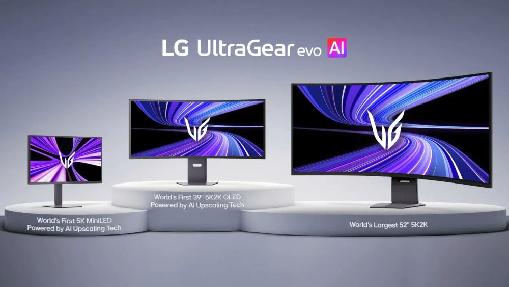 LG launches UltraGear evo gaming monitors with world-first 5K AI upscaling