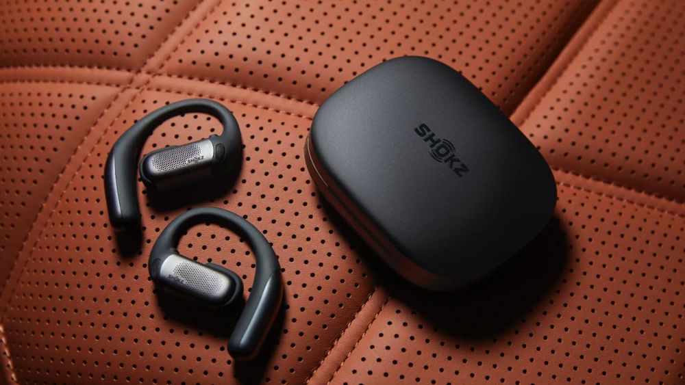 Somehow, the Shokz OpenFit Pro brings noise reduction to open-ear earbuds
