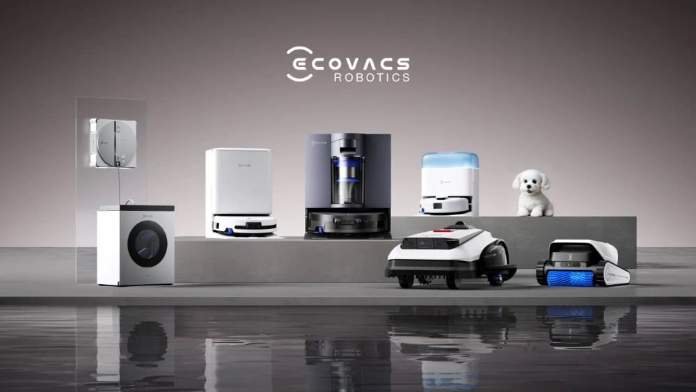 Ecovacs expands robot empire with pool cleaners, lawnmowers and a robotic pet