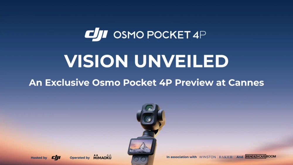 DJI goes to Cannes (and brings a very small camera)