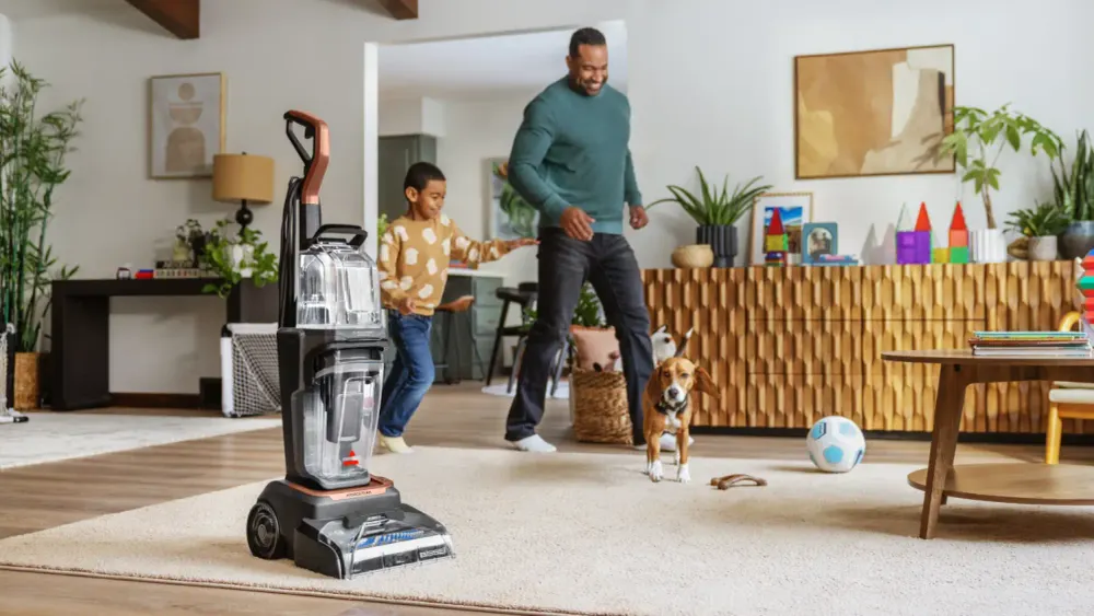 Steam clean your carpets for less with BISSELL's new CleanView HydroSteam