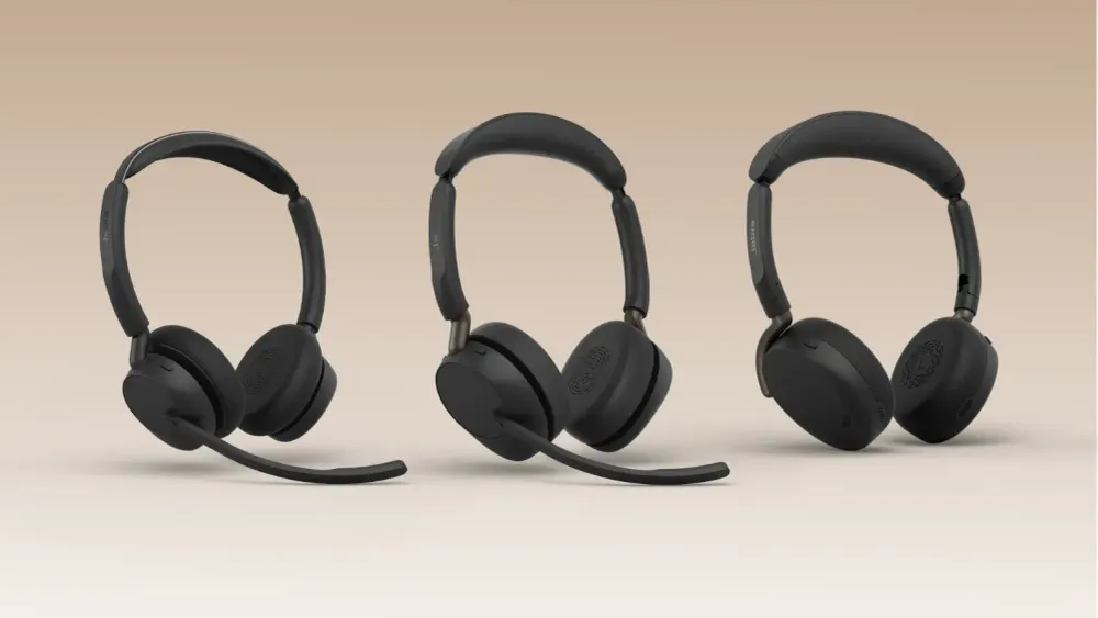 Jabra's cheaper Evolve3 headsets still let you skip the boom mic (or not)