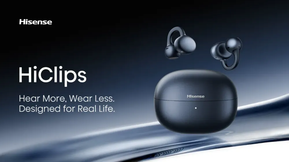 TV giant Hisense expands into personal audio with HiClips