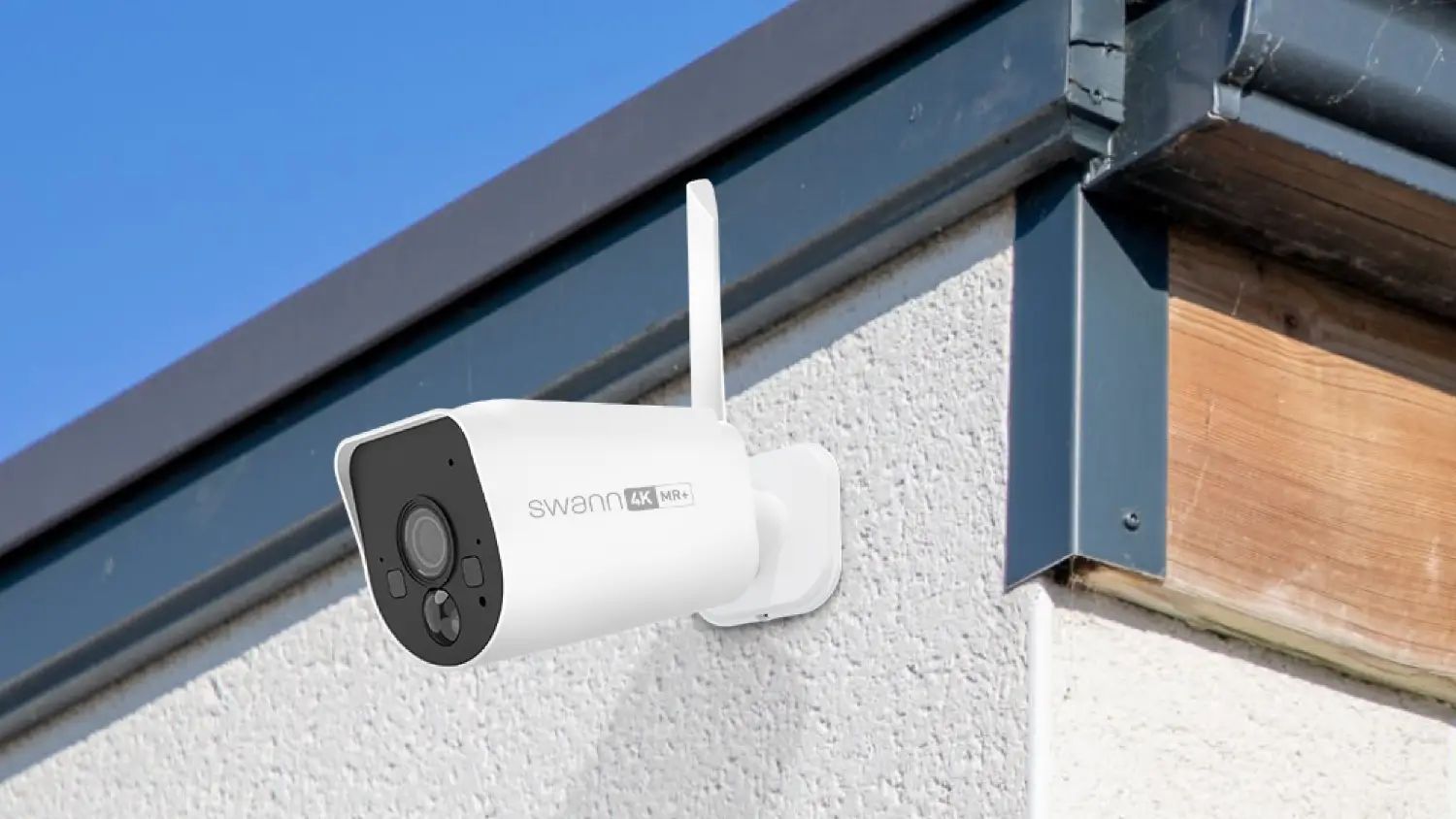 Swann's new MaxRanger camera on a wall
