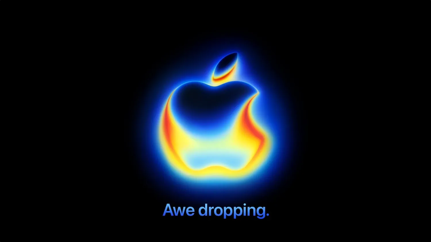 The logo for Apple's awe-dropping event