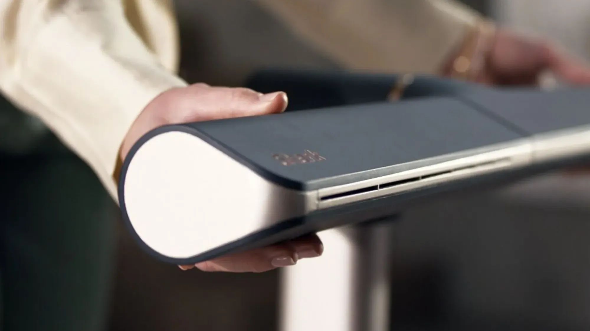 A closeup of the Shark Turboblade