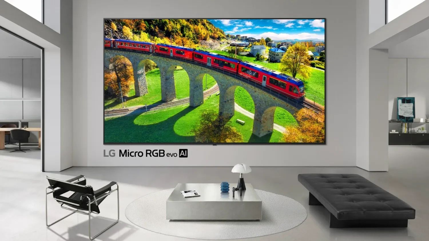 The LG Micro RGB evo AI TV