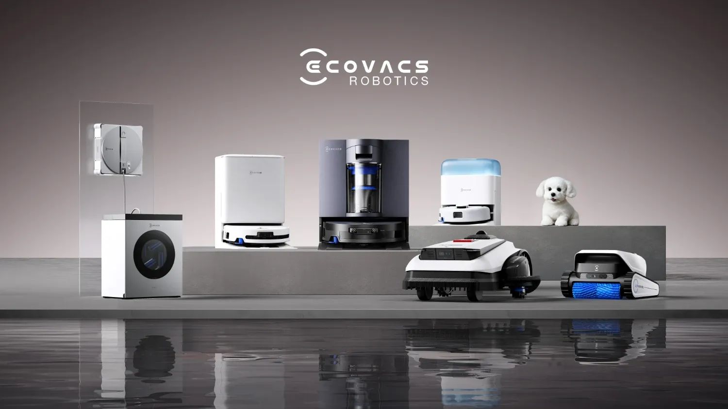 The lineup of ecovacs robots announced at ces