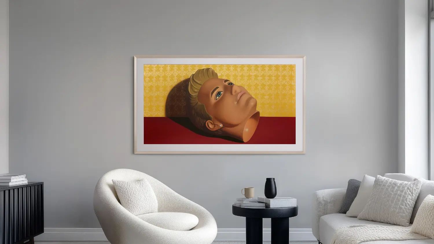 Sun Yitian's Ken (2023) displayed on the 2026 Samsung The Frame Pro