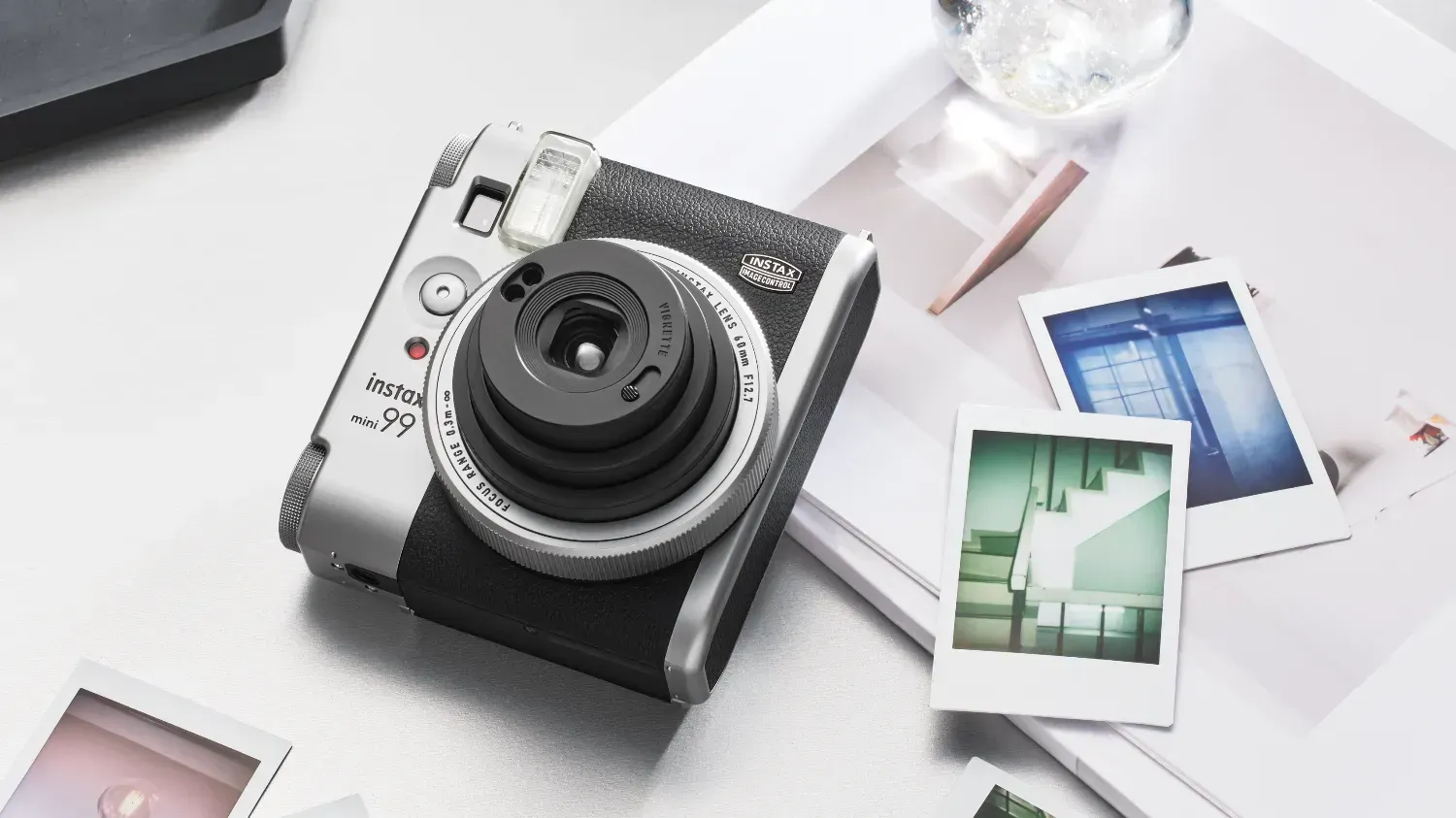 The new silver fujifilm instax mini 