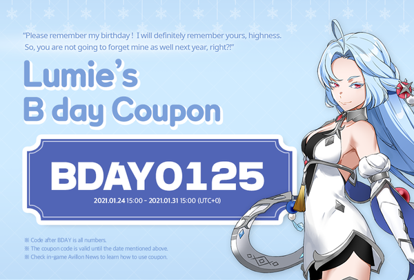 [Event] January 25th is Lumie's Birthday!