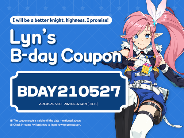 [Event] May 27th is Lyn’s Birthday!