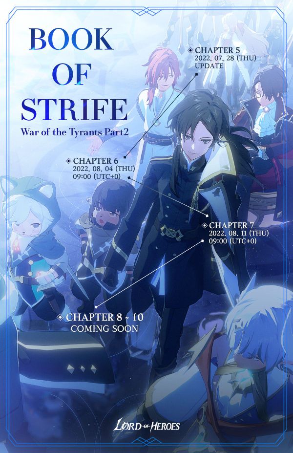 [Notice] War of the Tyrants Part II <Book of Strife> Restoration Schedule