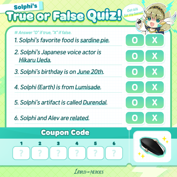 [Event] Solphi's Two Special Events!