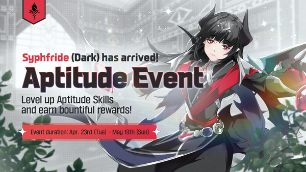 Syphfride (Dark) Aptitude Event