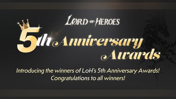 Lord of Heroes 5th Anniversary Awards