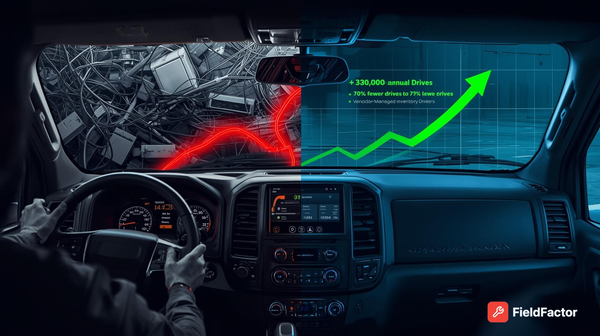 HVAC Techs Waste 30% of Their Day on Parts Runs—VMI Fixes That in 6 Weeks