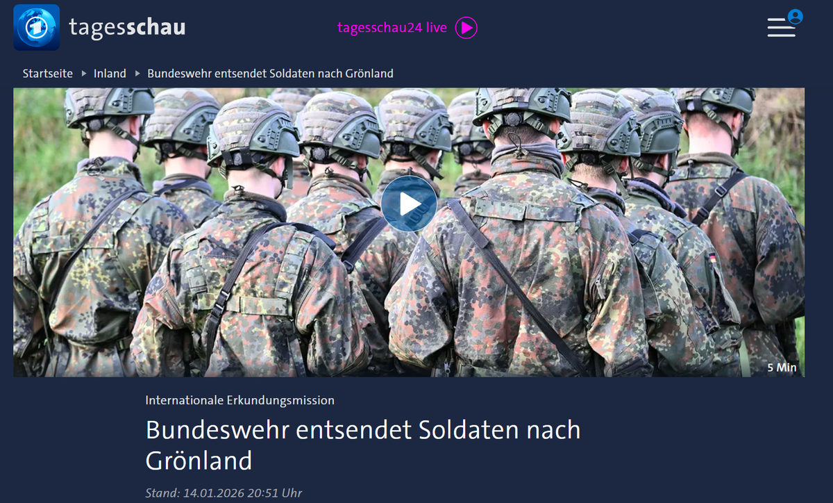 Bundeswehr in Grönland