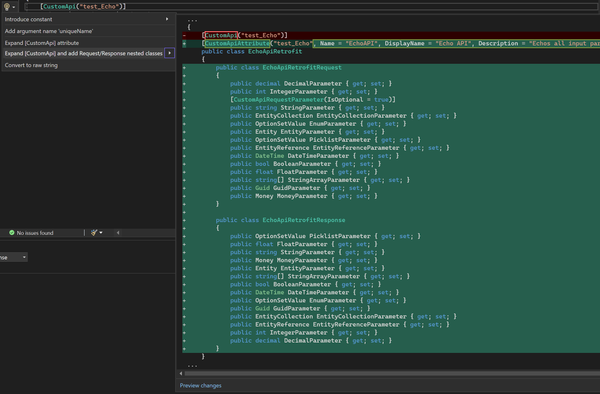 Xrm Tools v1.0.5 Released - Smarter Plugin Registration with Refactoring Actions