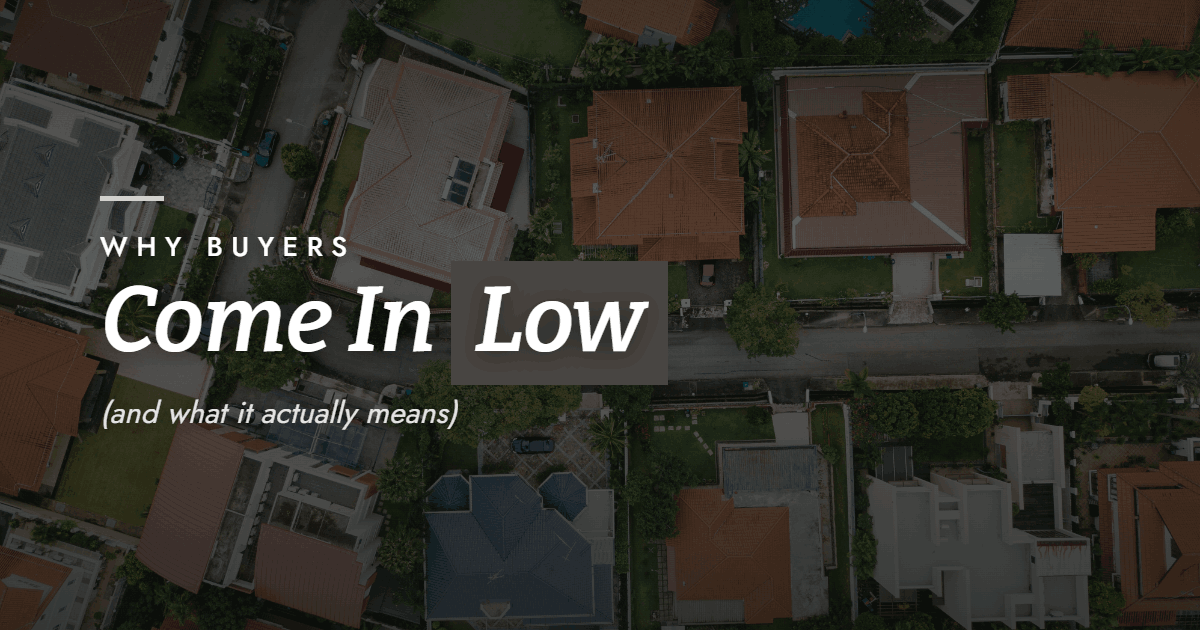 Content Club - Why buyers come in low (and what it actually means)