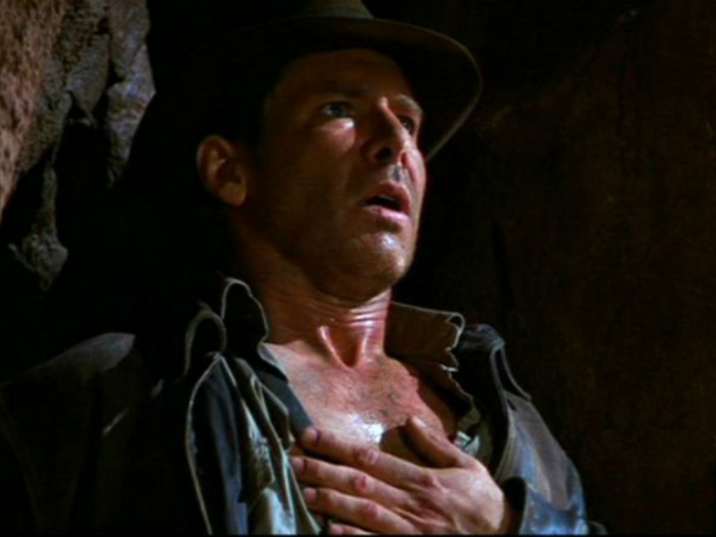 Indiana Jones’ leap of faith in “The Last Crusades”