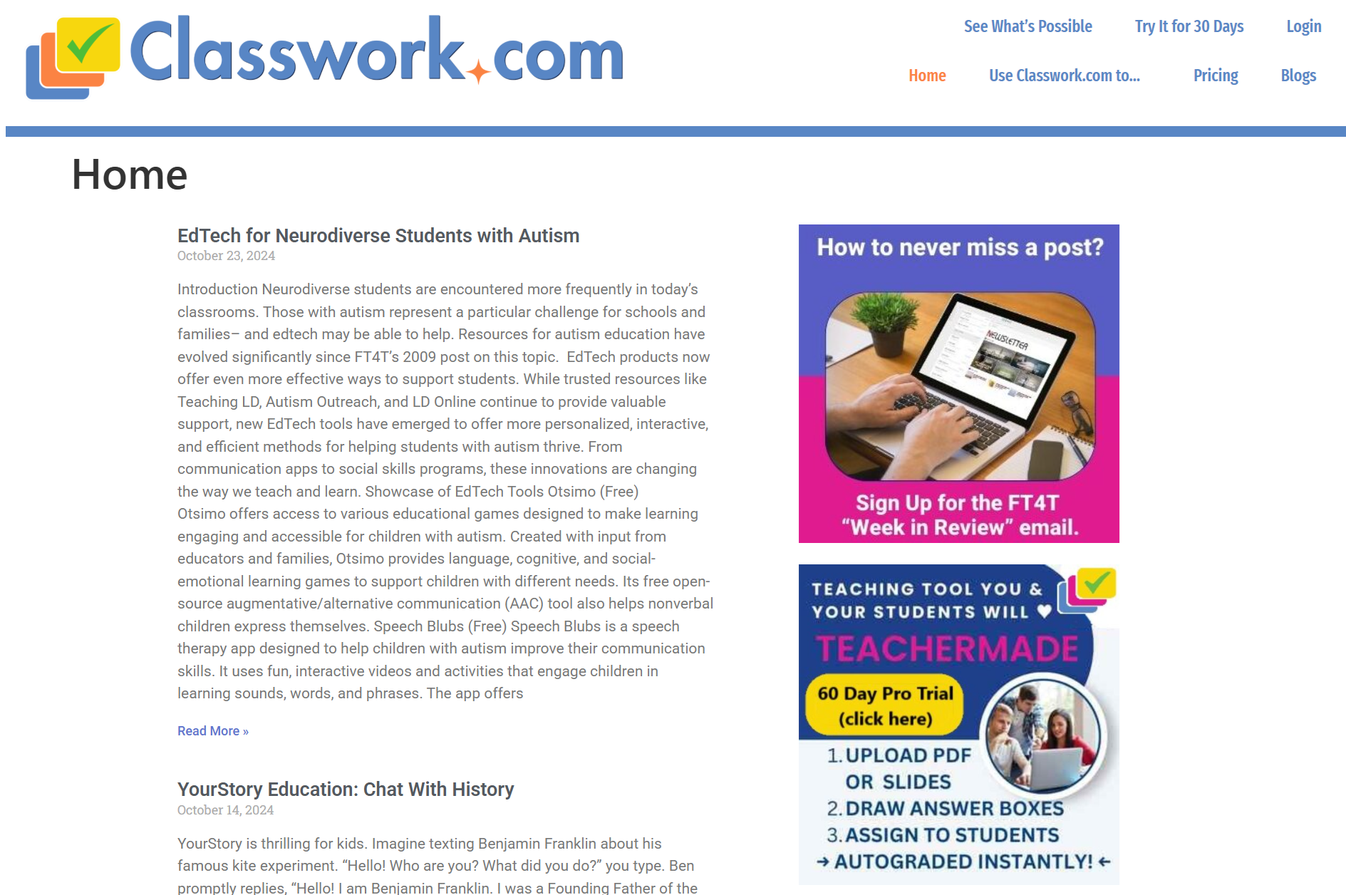 Free Technology 4 Teachers recent posts