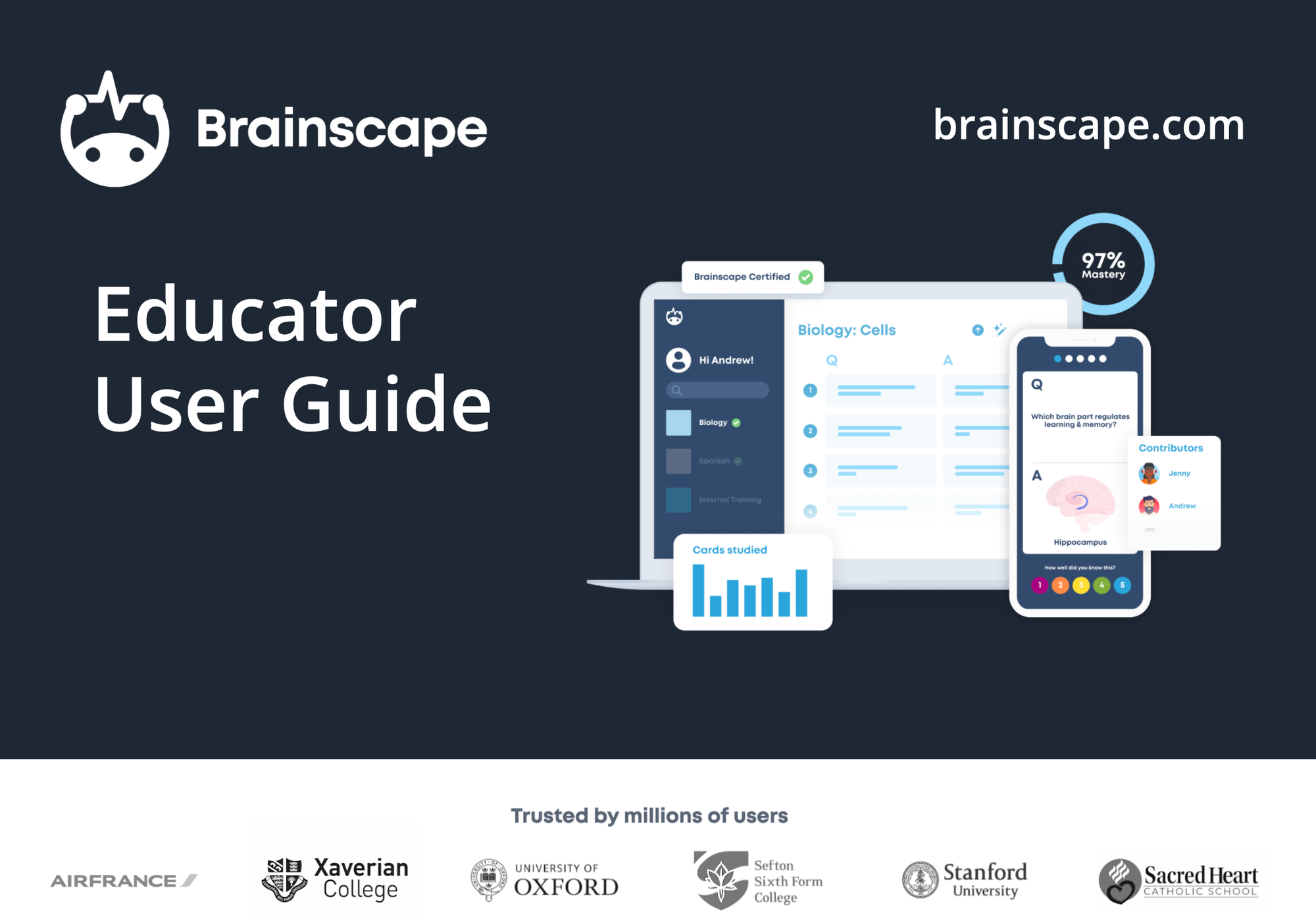 Brainscape's Educator User Guide