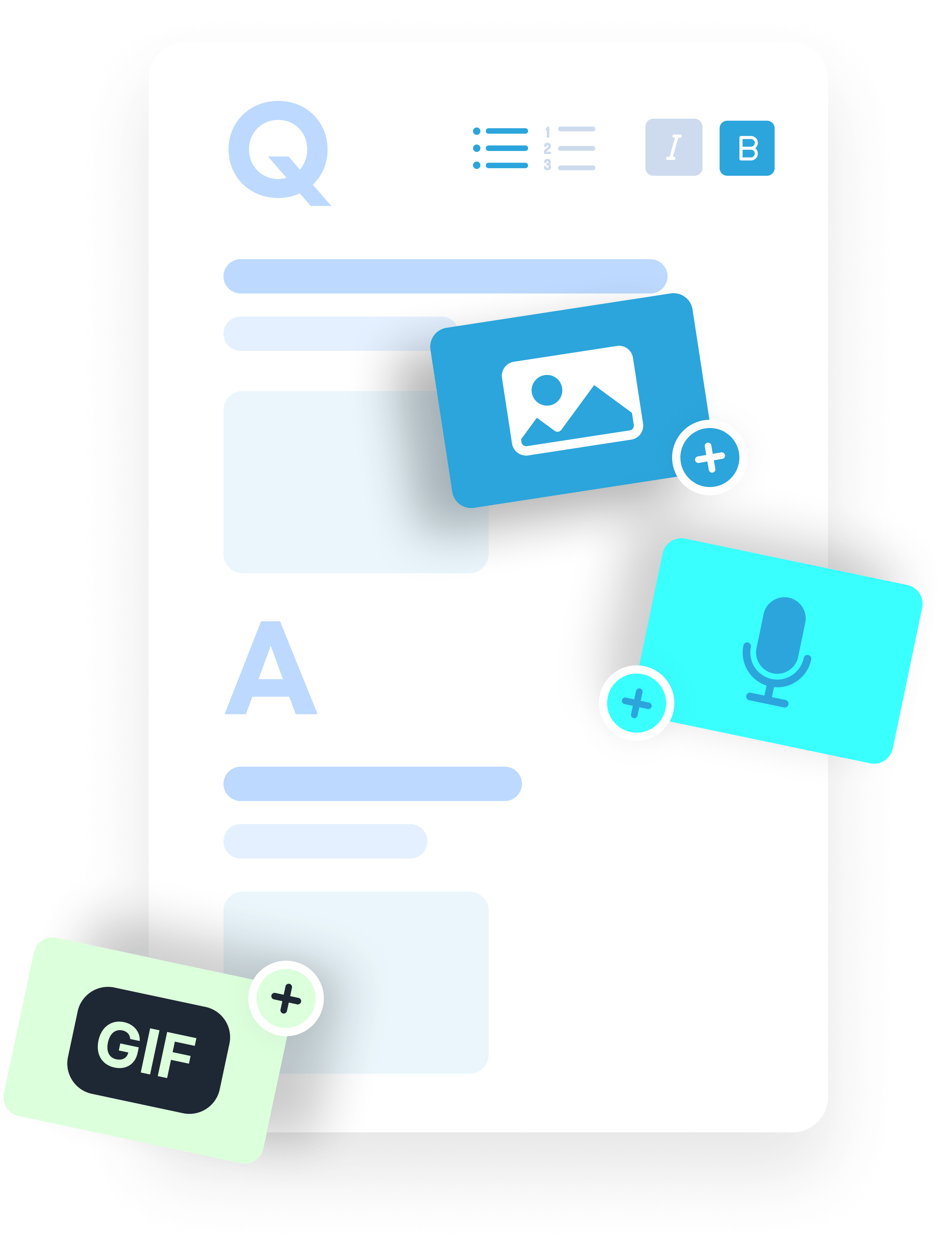 Brainscape flashcard showing that it supports multiple file types