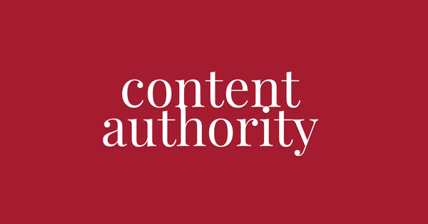 Building authority with content