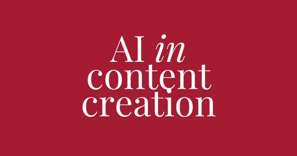 AI in content creation