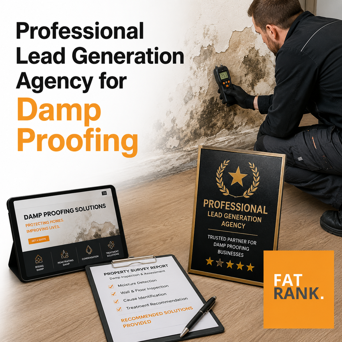 Professional Lead Generation Agency for Damp Proofing