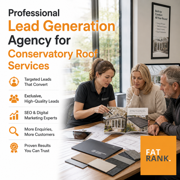 Professional Lead Generation Agency for Conservatory Roof Services