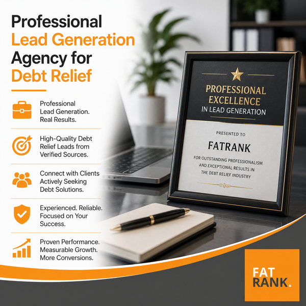 Professional Lead Generation Agency for Debt Relief