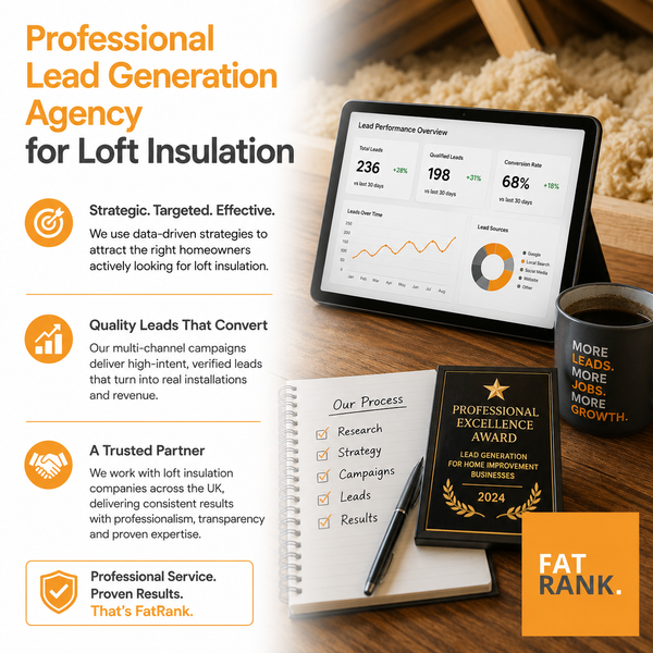 Professional Lead Generation Agency for Loft Insulation