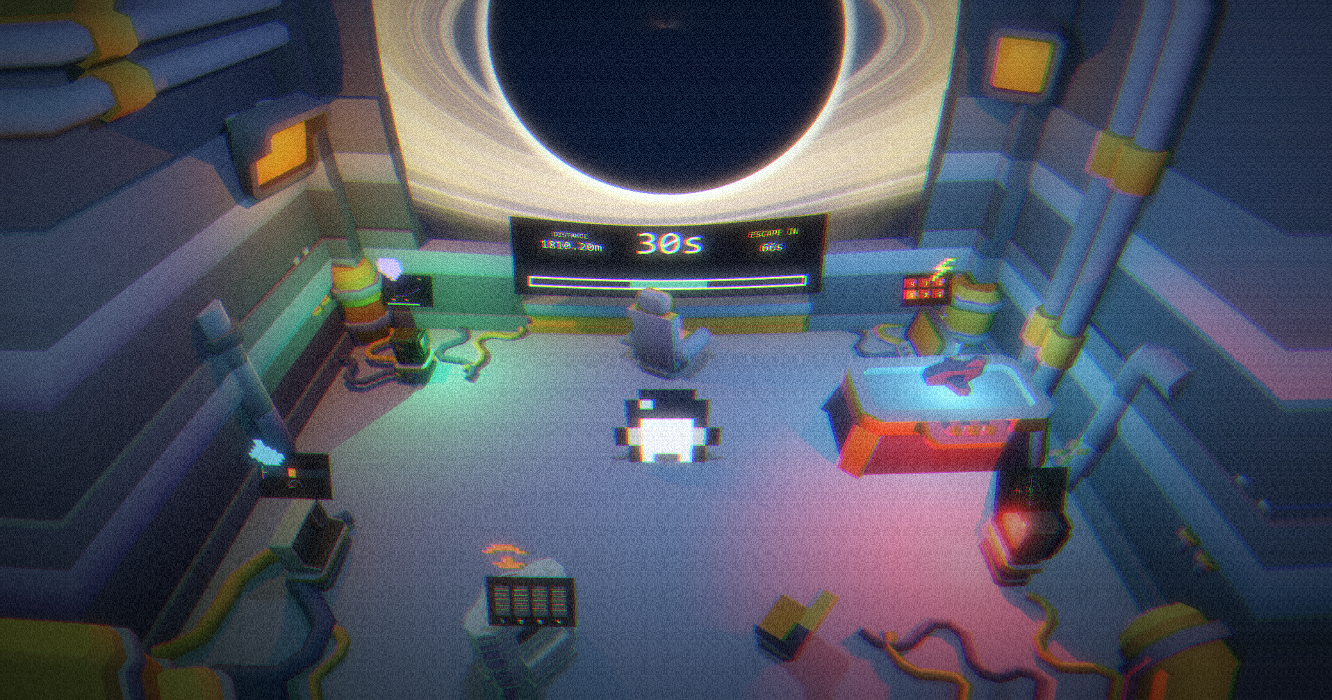 repair your spaceship before you fall into a black hole