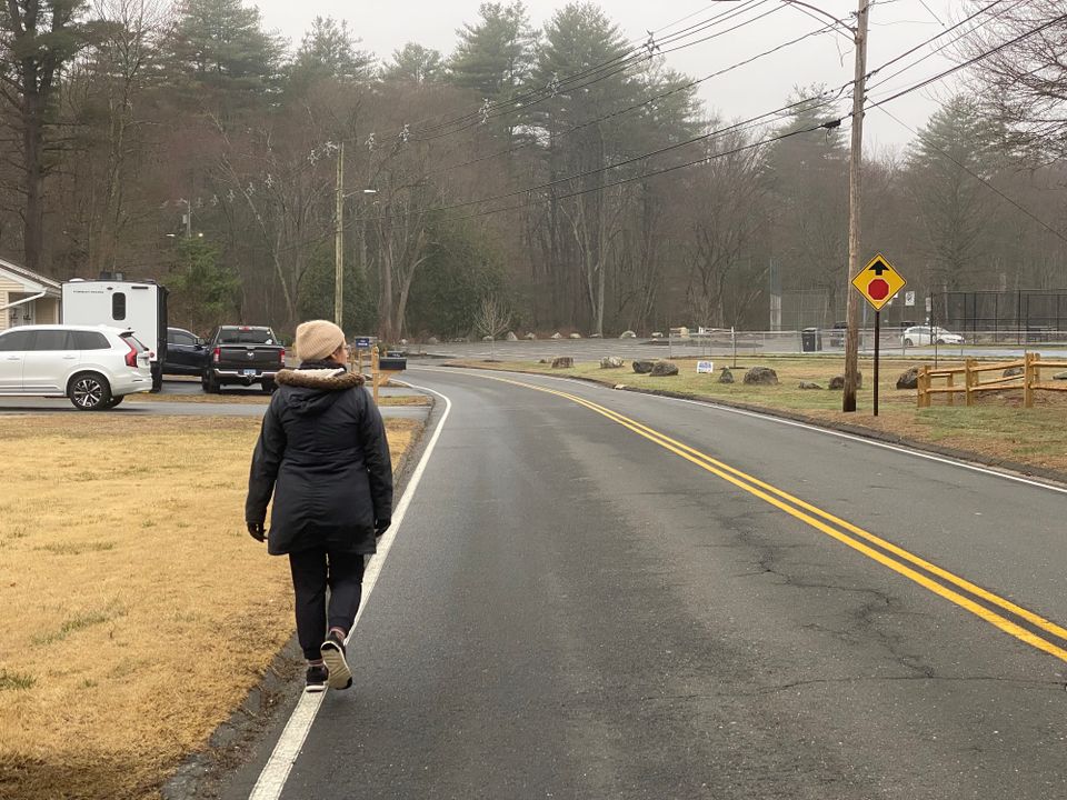 The Chatting Couple Problem: Quantifying Pedestrian Safety