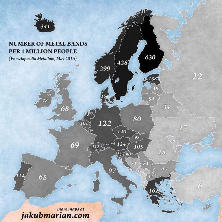 Is France METAL?