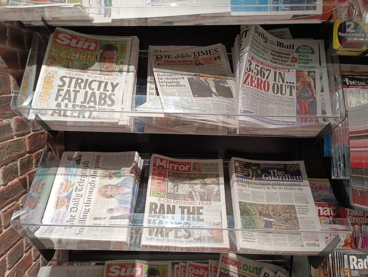 All the News from England!