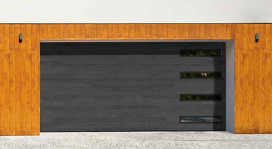 Amarr Northwoods Onyx finish