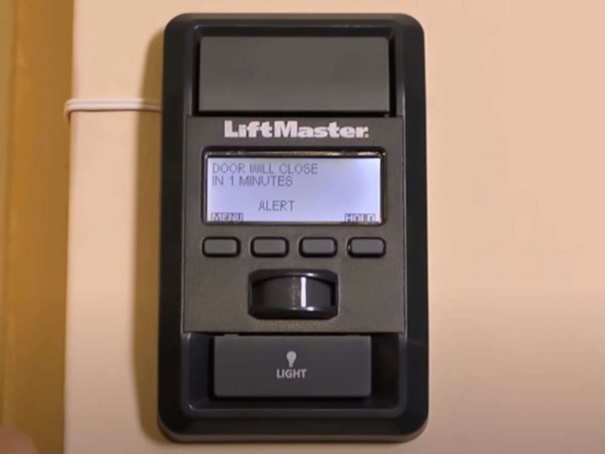 Garage Door Always Left Open? Use Timer to Close