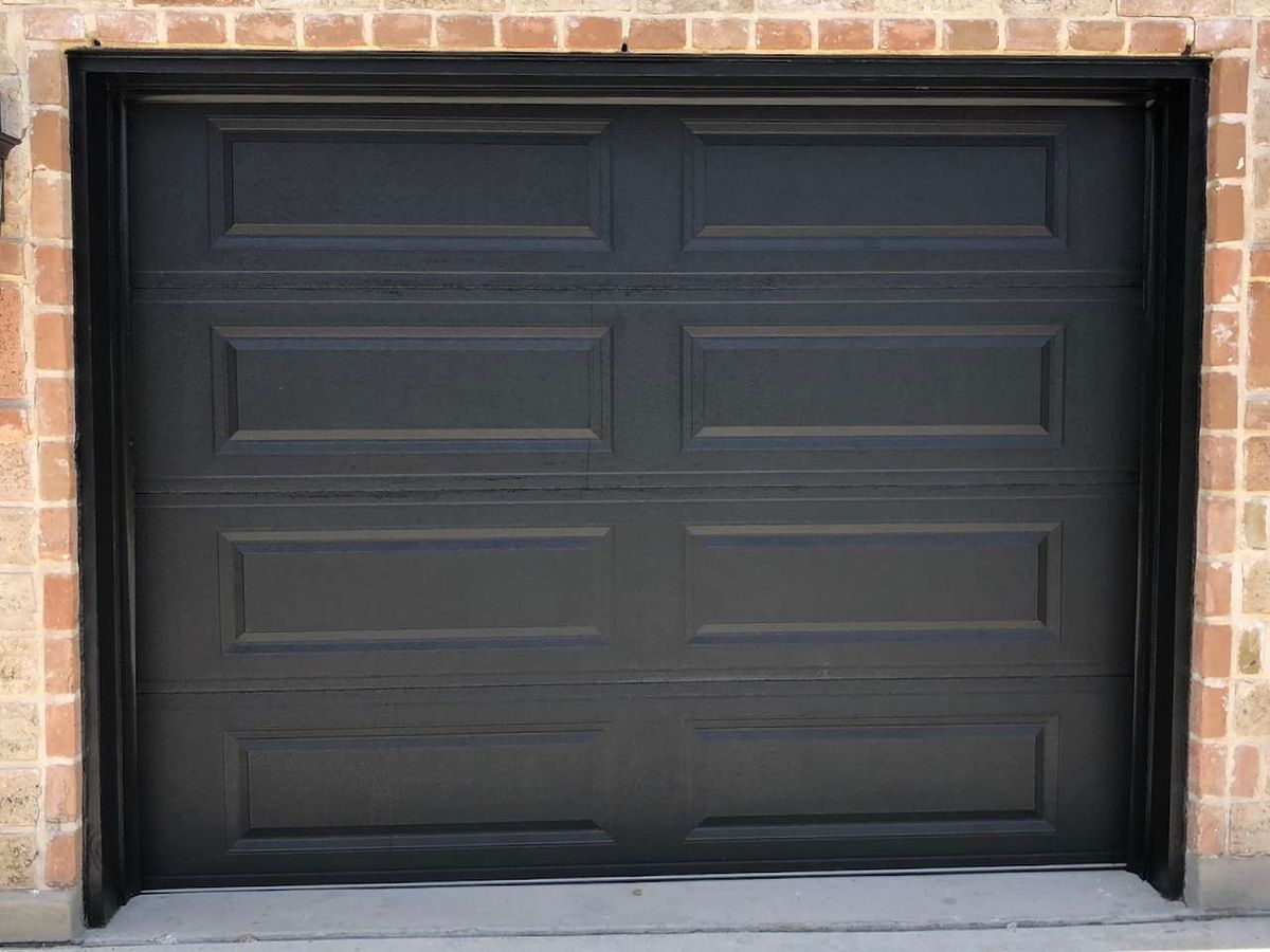 How To Paint a Metal Garage Door