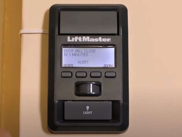 Garage Door Always Left Open? Use Timer to Close