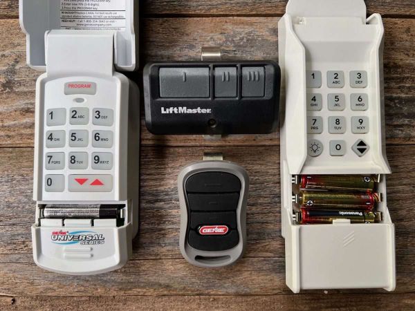 Battery Types for Garage Door Remotes & Keypads