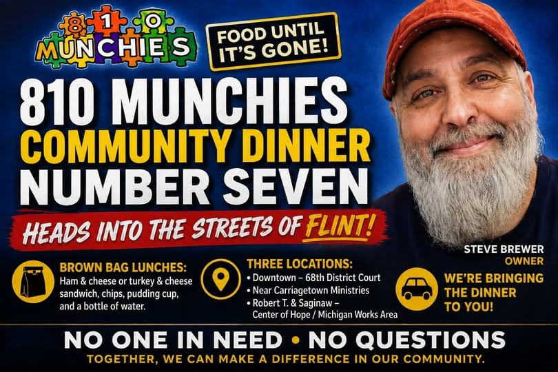 810 Munchies Community Dinner Number Seven Heads Into The Streets Of Flint
